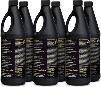 Chevron Techron Concentrate Plus Fuel System Cleaner, 32 oz, Pack of 6