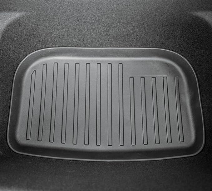 SUPER LINER Tesla Model Y Floor Mats 2025 2026 | Custom Fit All-Weather 12-Piece Set TPE Material| Model Y Juniper Floor Mats Back Seat Protector,Cargo Liner, Trunk & Interior Accessories 5-seat