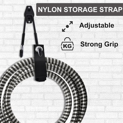 QUELIEN Large Garage Hooks, Heavy-Duty 7.5 in Cord Organizer for Garage Organization, Storage, and Hose Holder – Space-Saving and Durable Design for Home, Garage, and Workshop Use