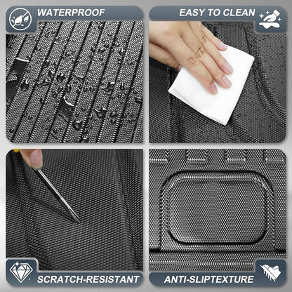 for 2016-2023 CX-9 Cargo Liner | Aomsazto Custom Fit Cargo Liner for Mazda CX9 2016-2020 2021 2022 2023 Trunk Liner Trunk Cargo Mat CX9 Accessories