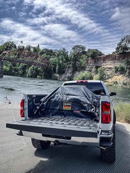 Waterproof Gladiator Cargo Net - Heavy Duty Truck Tarp-Truck Bed Waterproof Cover-Boat accesories-Perfect for Fishing-Camping-Jeep-tie Down- (WLL): 700 lbs (Compact: 4.75' x 5.25')