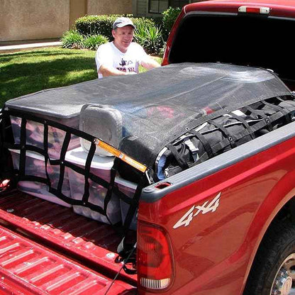 Gladiator Cargo Gear - SafetyWeb Cargo Net - Heavy Duty, Adjustable - Medium (MSW-100) 6.75' x 8'