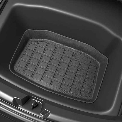 SUPER LINER 2021-2023 Tesla Model 3 Floor Mats | 6-Piece Set Extra-Thick TPE All-Weather Floor & Cargo Liners | Pet & Child-Friendly Custom Fit Interior Accessories