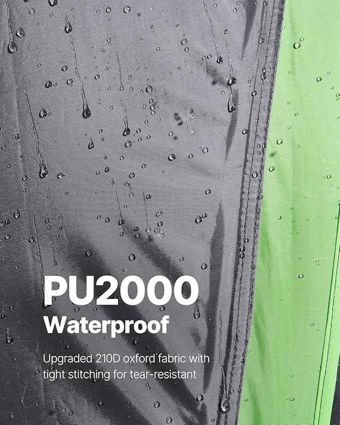 VEVOR SUV and Pickup Truck Camping Tents, Waterproof Double Layer Design with Carry Bag, Accommodates 2-9 Persons for Outdoor Activities