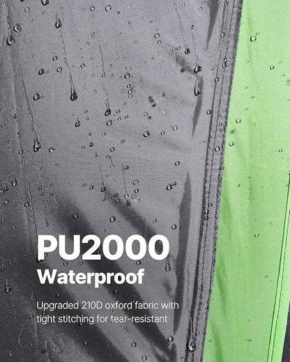 VEVOR SUV and Pickup Truck Camping Tents, Waterproof Double Layer Design with Carry Bag, Accommodates 2-9 Persons for Outdoor Activities