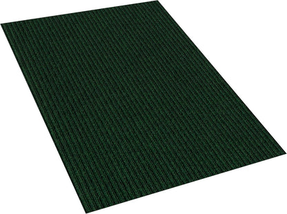 KOECKRITZ Heavy Duty Durable All Weather Indoor/Outdoor Non Slip Entrance Mat Rugs and Runners for Office Business Building Home Garage Front Door - 2' x 10' Green