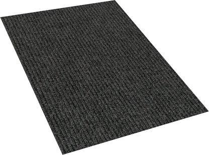 KOECKRITZ Heavy Duty Durable All Weather Indoor/Outdoor Non Slip Entrance Mat Rugs and Runners for Office Business Building Home Garage Front Door - 2' x 5' Charcoal