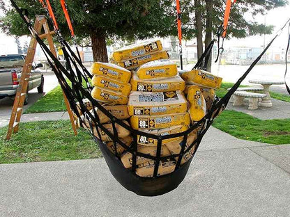 Gladiator Cargo GearSafetyWeb Cargo Net - Heavy Duty, Truck Bed Organizer- Bed Cover-tie Down-Adjustable- Trailers, Camping-Large (LSW-100) 8.75' x 10'