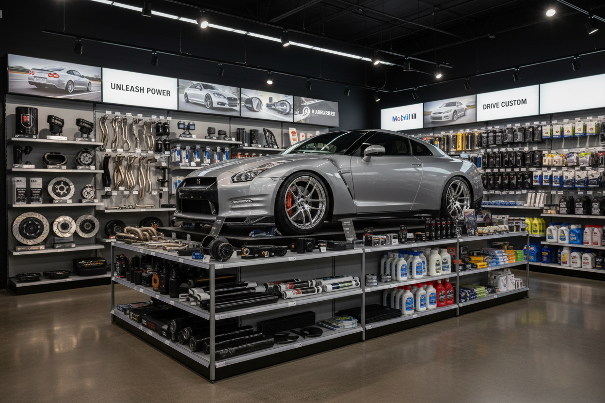 At AutoBay, we bring together performance upgrades, styling accessories, and everyday essentials in one convenient hub. Whether you’re customizing your ride, preparing for a road trip, or keeping your car in top shape, we’ve got everything you need to drive better and live better. (make it real photo)