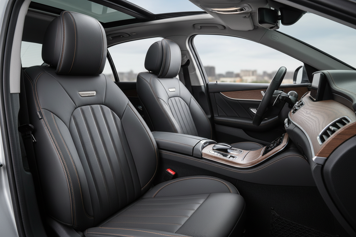 AutoBay totally leveled up my car’s interior. The seat covers fit perfectly and actually look premium. Worth it. (make it real photo)