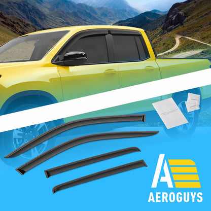 Extra Durable Window Deflectors Tape (For Honda Ridgeline 17-27)