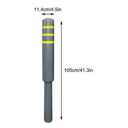 Metal Safety Bollard (Gray (4pcs))