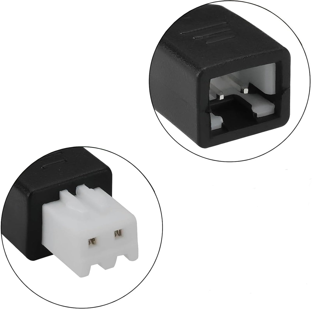 2 Pcs Parking Sensor Extension Cord Cable (Light Yellow)