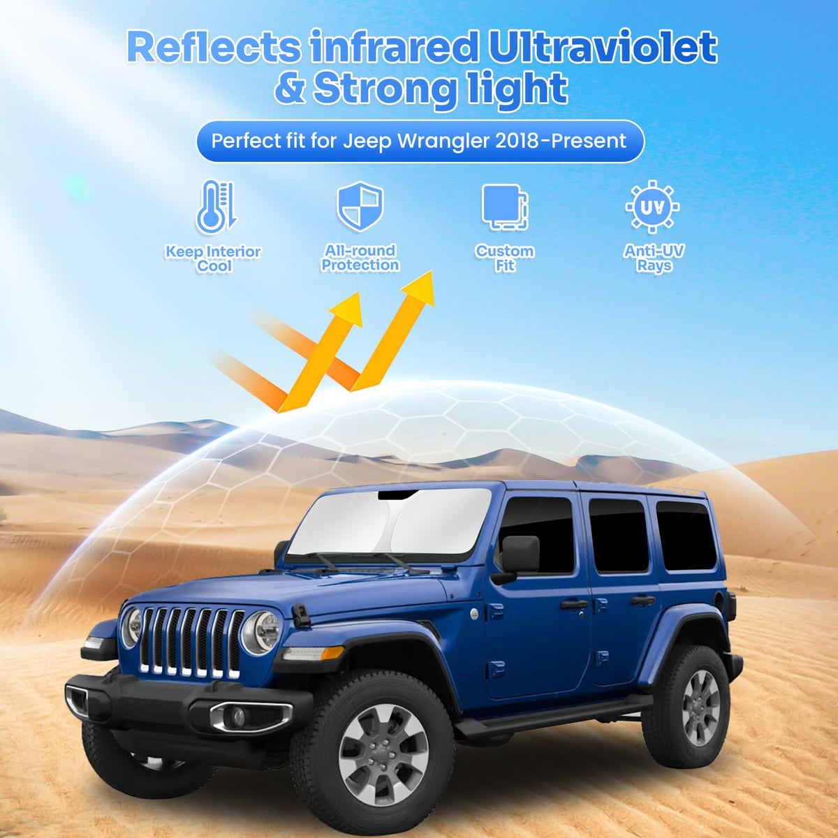 Window Shades for 2018 (Jeep Wrangler 2018-Present)