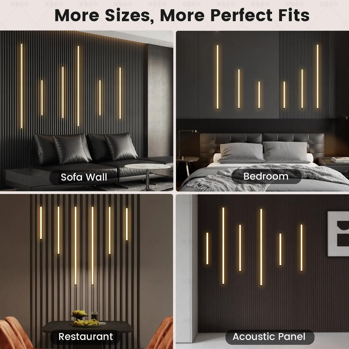 LED Recessed Lighting Wall Panel Lights (1-Lights)