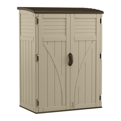 Outdoor Storage Shed (Taupe)