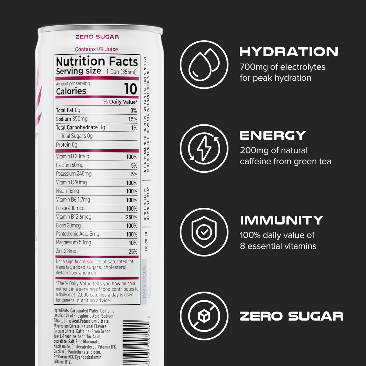 Hydration Energy Drink (12 Pack)