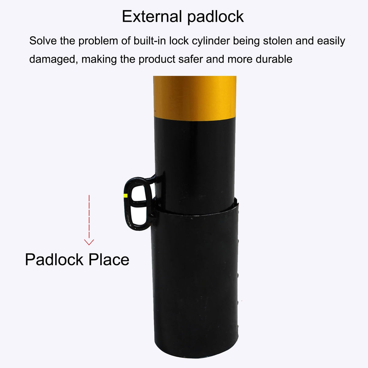 Safety Bollard Post (750mm/30in)