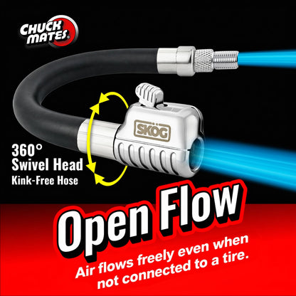 Chuck Mates Flex360 7 (Extension Hose for Tire Inflators - Flex360 / 1 Pack)