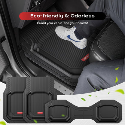 Car Floor Mats for Cars (Black)