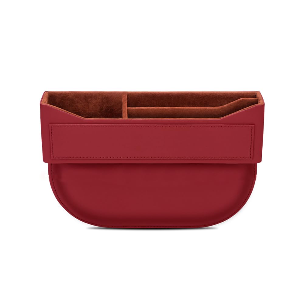 Car Seat Gap Filler Organizer for Tesla Model 3 (normal / A Red)