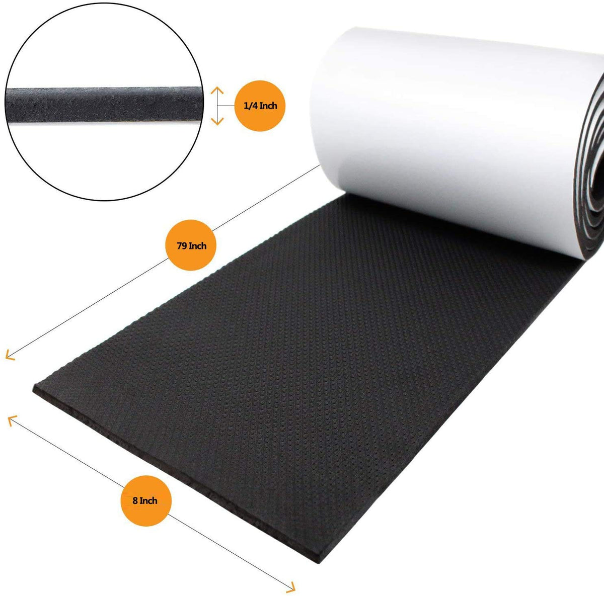 Car Door Protector 1 (2 Pack / 1/4 '' Thickness)