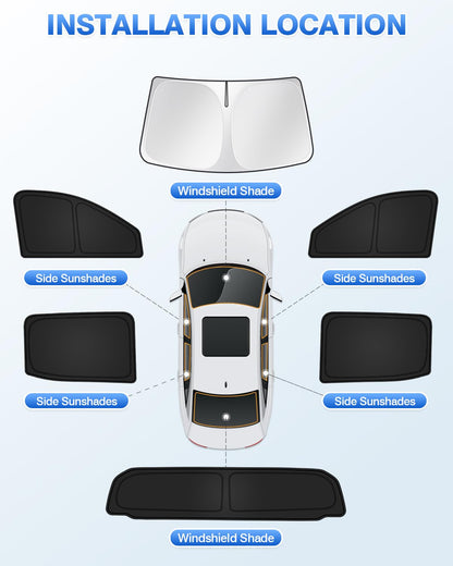 Sunshades for Chevrolet (Chevy Silverado EV & GMC Sierra EV 2024-Present)
