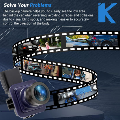 Backup Camera Compatible with ford Escape L4 2.0L 2.5L (GJ5T19G490AD)