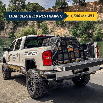 Heavy Duty Truck Cargo Net (Large: 8.75' x 10')