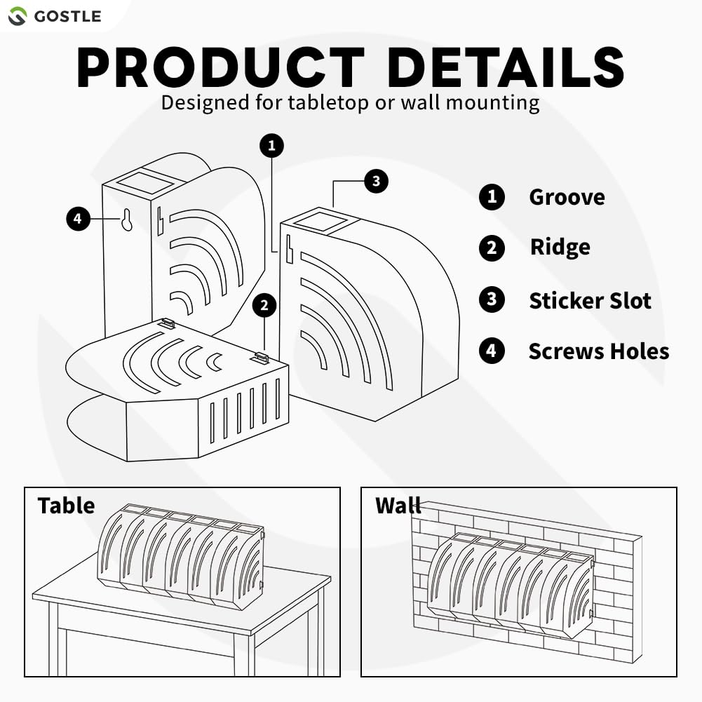 5 Inch Professional Sanding Discs Storage Bins (6 bins / Green)