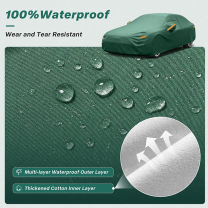 Waterproof Car Cover Custom Fit for Kia Sportage (green / Custom Fit Kia Sportage)