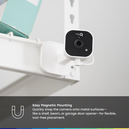 myQ Garage Plug (1 Pack / Smart Garage Camera Gen 2)
