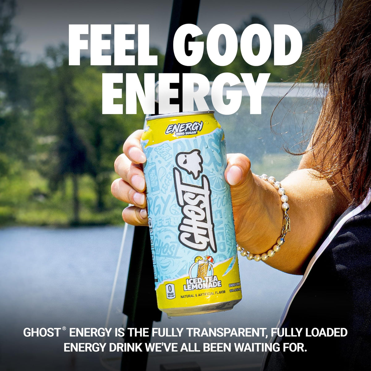 Energy Drink Zero Sugars (16 Fl Oz (Pack of 12))