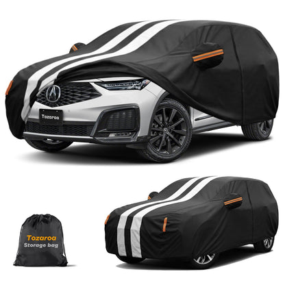 Multi Layer Car Cover Custom Fit for Acura MDX (Custom Fit MDX(2007-2026)+Towel+Bag)