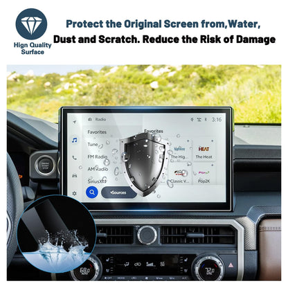 Screen Protector for Toyota Tacoma 14" Display Touchscreen Plastic Nano Films Compatible with 2024 2025 2026 Toyota Tacoma Accessories (2024+ Toyota Tacoma 14" Nano)