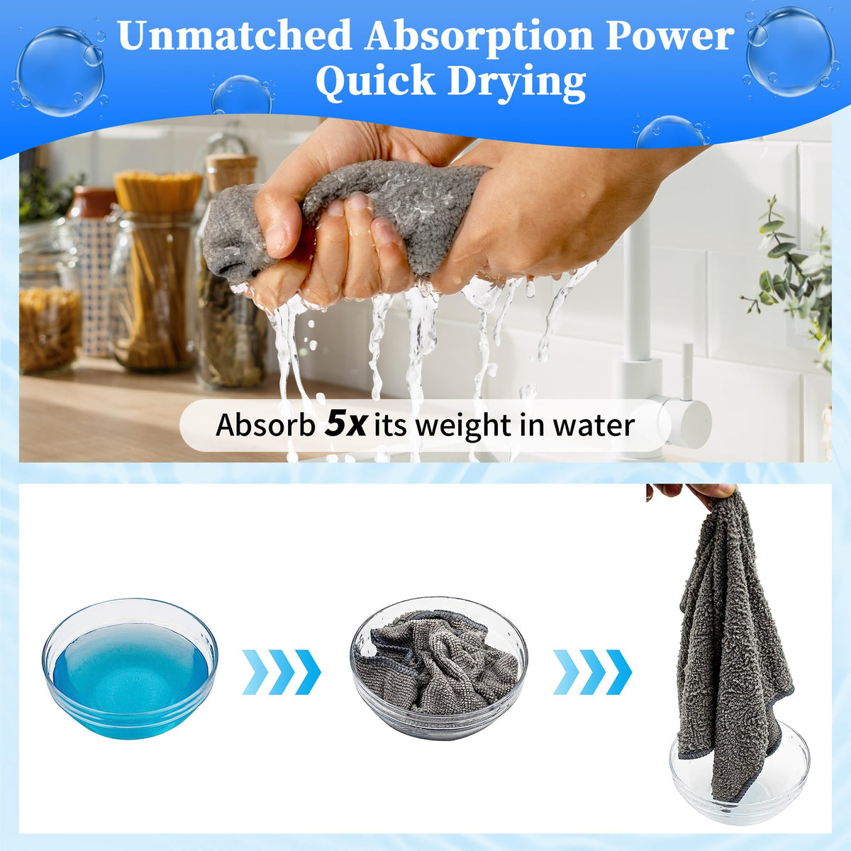 Shop Towels 400 Pack (3 Colors Assorted / 400pk)