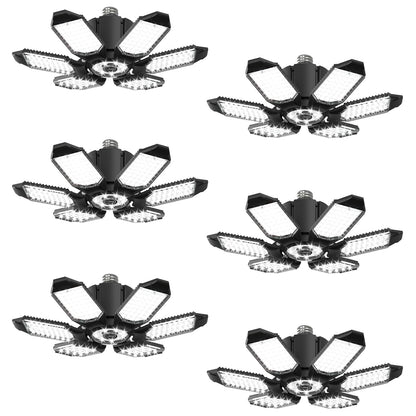 LED Garage Light w (6+1 Panels - 6 Pack)