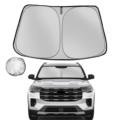 Windshield Sun Shade for 2020 (for 2020-2026 Ford Explorer)