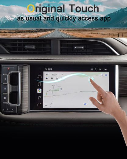 3 Pack Screen Protector for GMC Yukon Denali 2021 (Transparent / for Yukon Denali 10.2" & 12.6" screen)