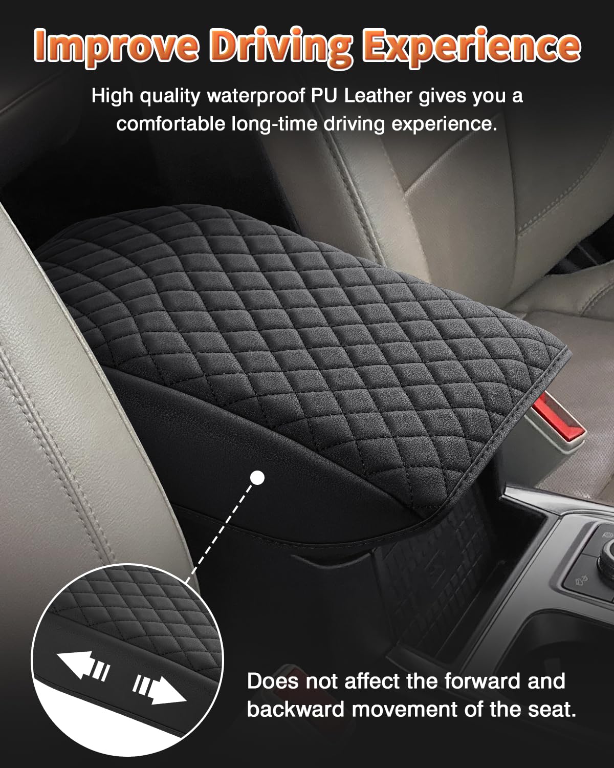 Custom for Center Console Cover Ford Explorer 2020 (Size for Ford Explorer 2020-2026)