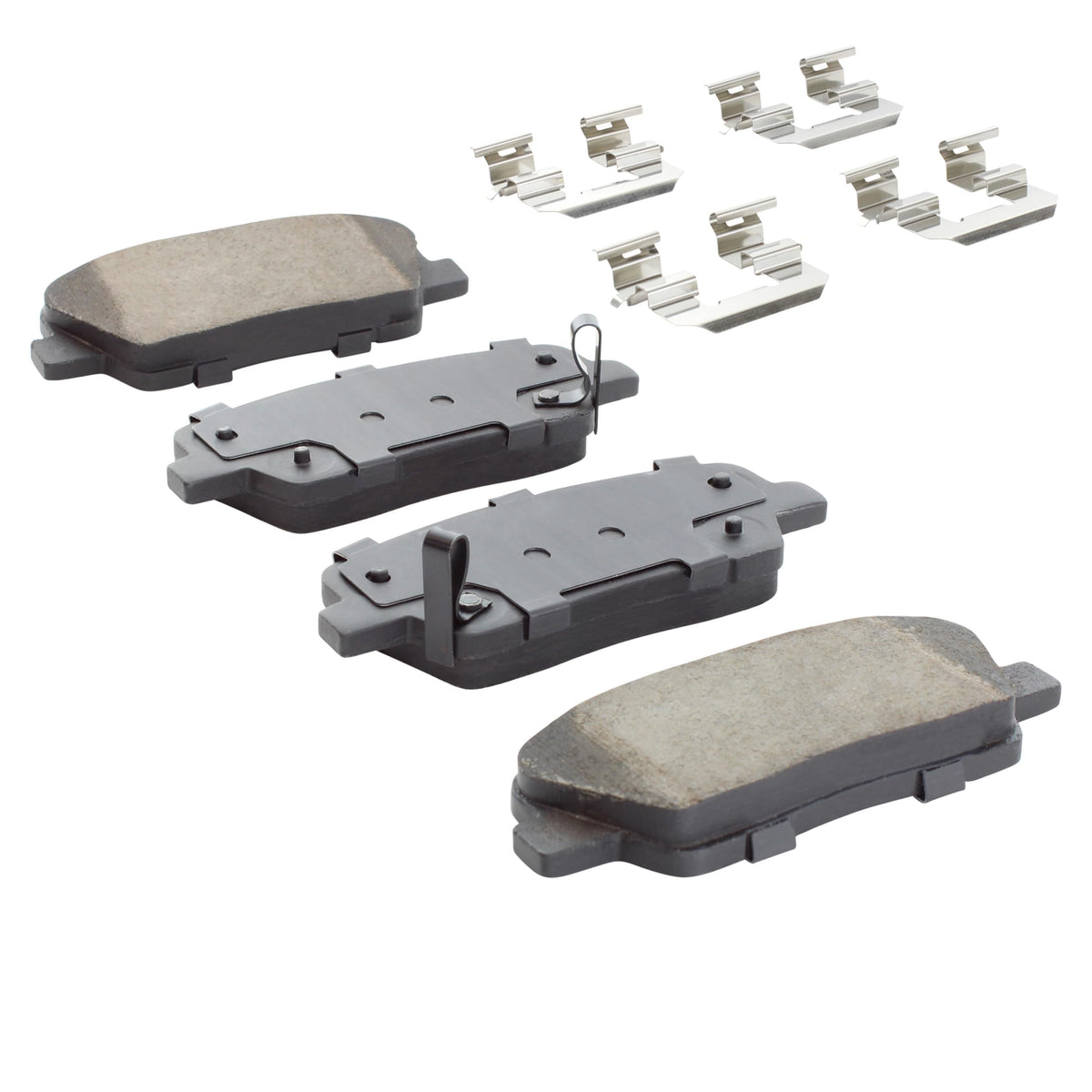 Premium Semi Met Rear Brake Pads w
