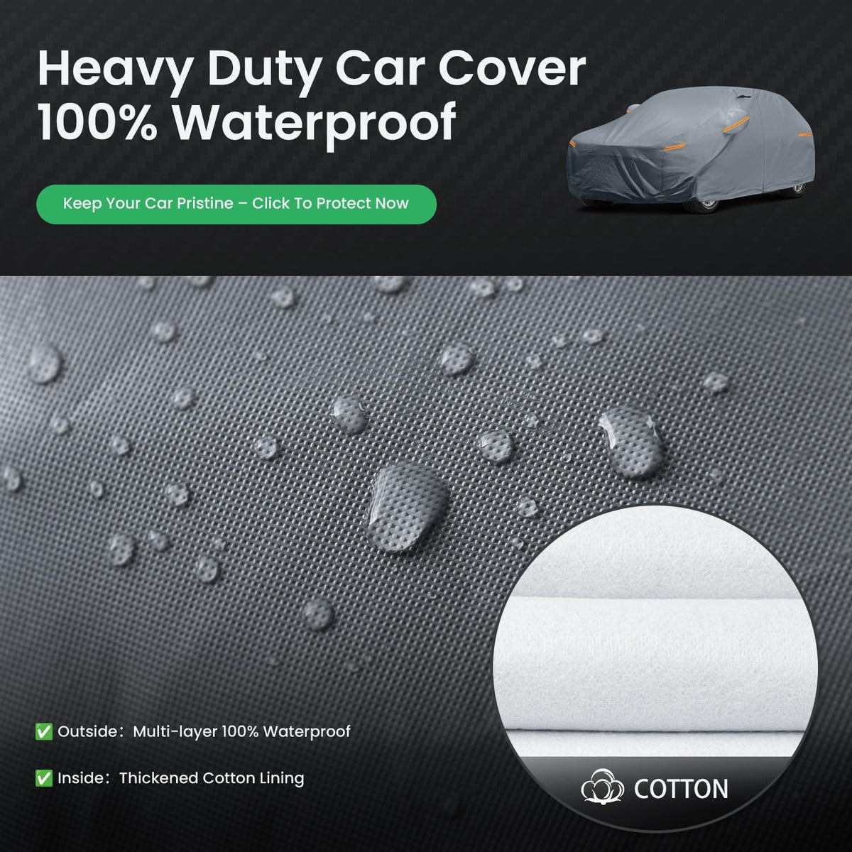 Waterproof Impreza Hatchback 2000 (Subaru Car Cover / Custom Fit Impreza Hatchback)