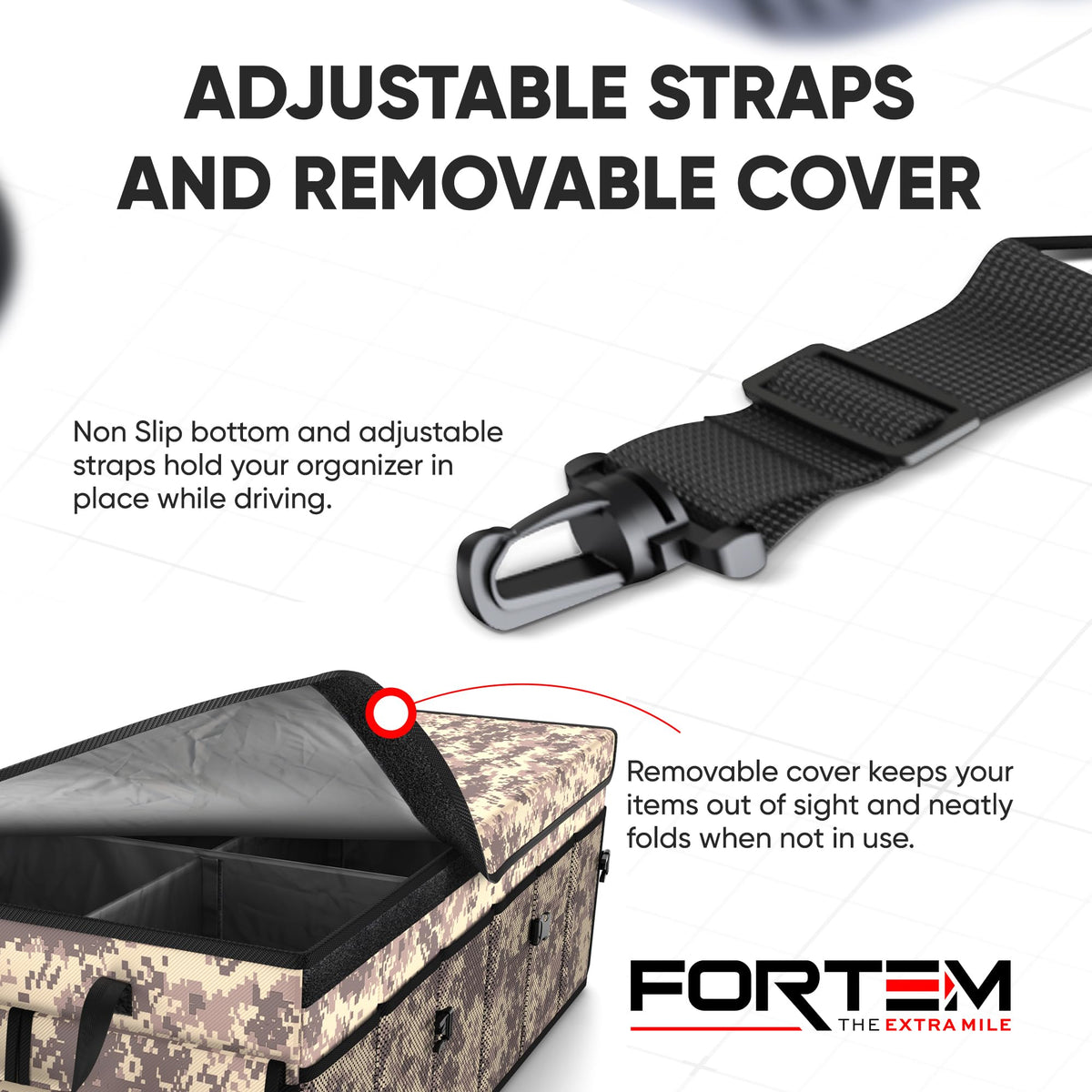 Trunk Organizer (Desert Camo / XXL (105L))