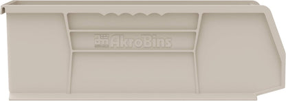 30234 AkroBins Plastic Storage Bins (Semi-Clear / Storage Bins Only)