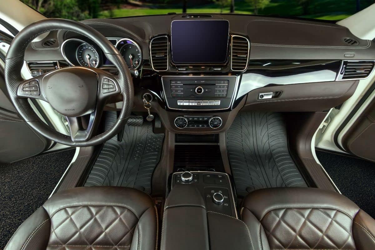 Rubber Floor Mats for Mercedes Benz ML Class (Floor Mat / ML Class/ML-63 AMG (W166) - 2012-2015)