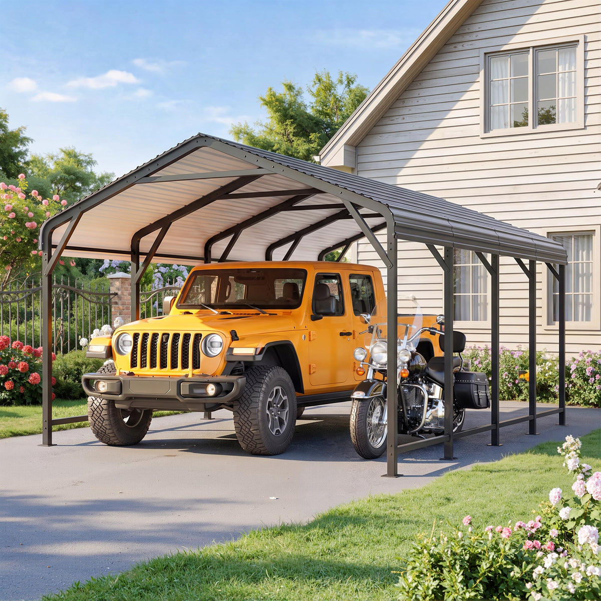 12' X 20' Metal Carport (12' x 20')