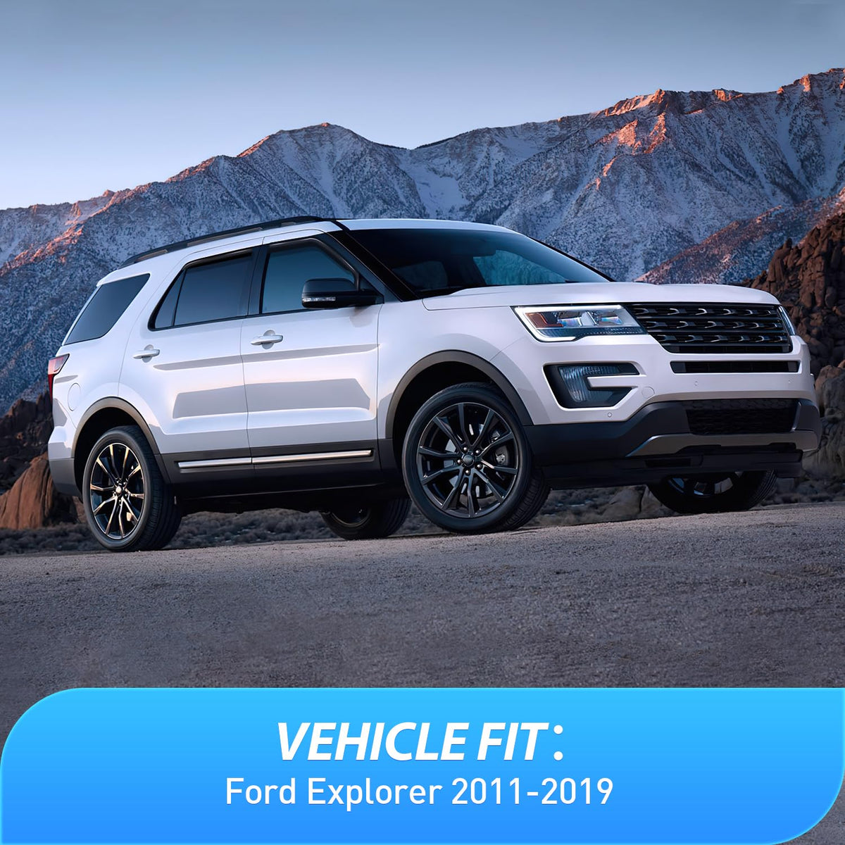 in Channel Window Deflectors for Ford Explorer 2011 (Ford Explorer 2011-2019)