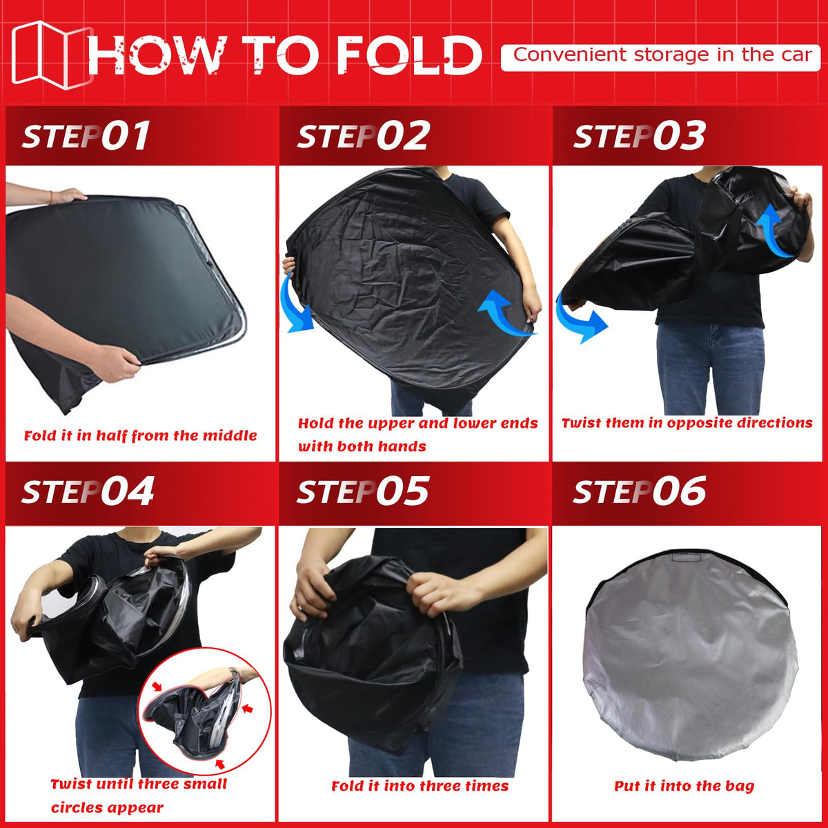 Windshield Sun Shade for 2024 (for 2024-2026 Kia Ev9)