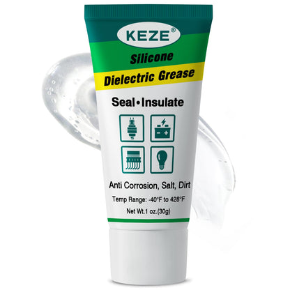 Dielectric Grease Automotive Electric Grease for Electrical Connector (1 oz - 1 Pack)