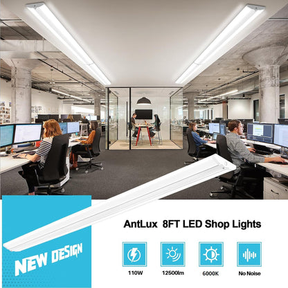 8FT LED Shop Light (6000K / 8FT)